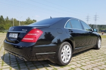 Прокат авто с водителем в Беларуси. Mercedes W221 S500 Long