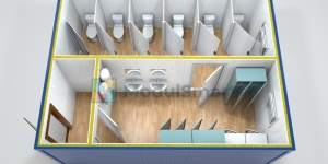 Сантехнический блок контейнер