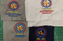 Оптовая механическая вышивка на одежде, шевроны, эмблемы